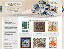 Tablet Screenshot of ceramica-artistica.es